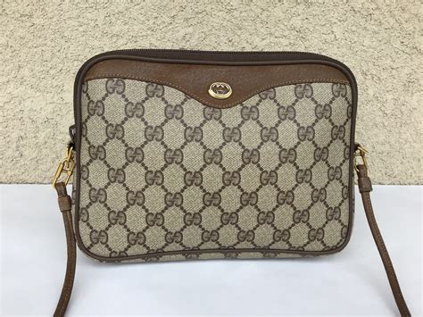 used gucci crossbody bag|authentic vintage Gucci crossbody bag.